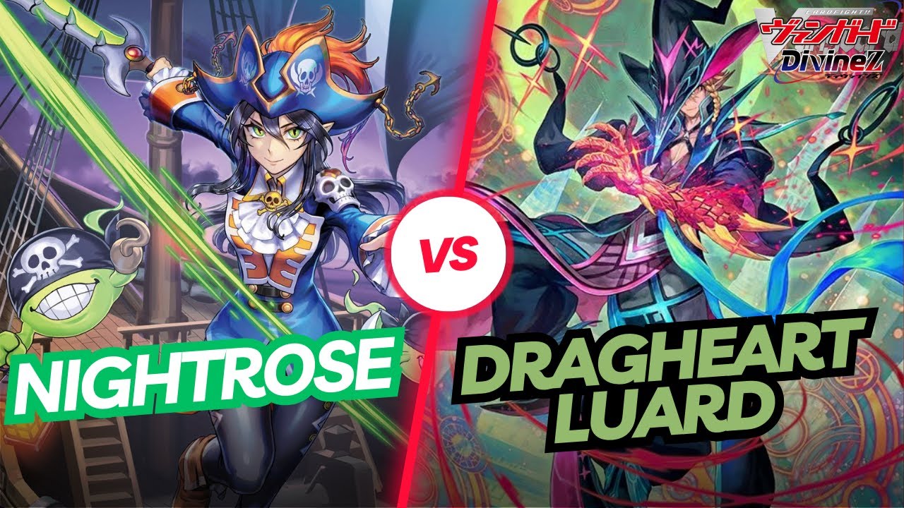 【Nightrose vs Luard】Cardfight Vanguard Standard Match || DZ-BT05