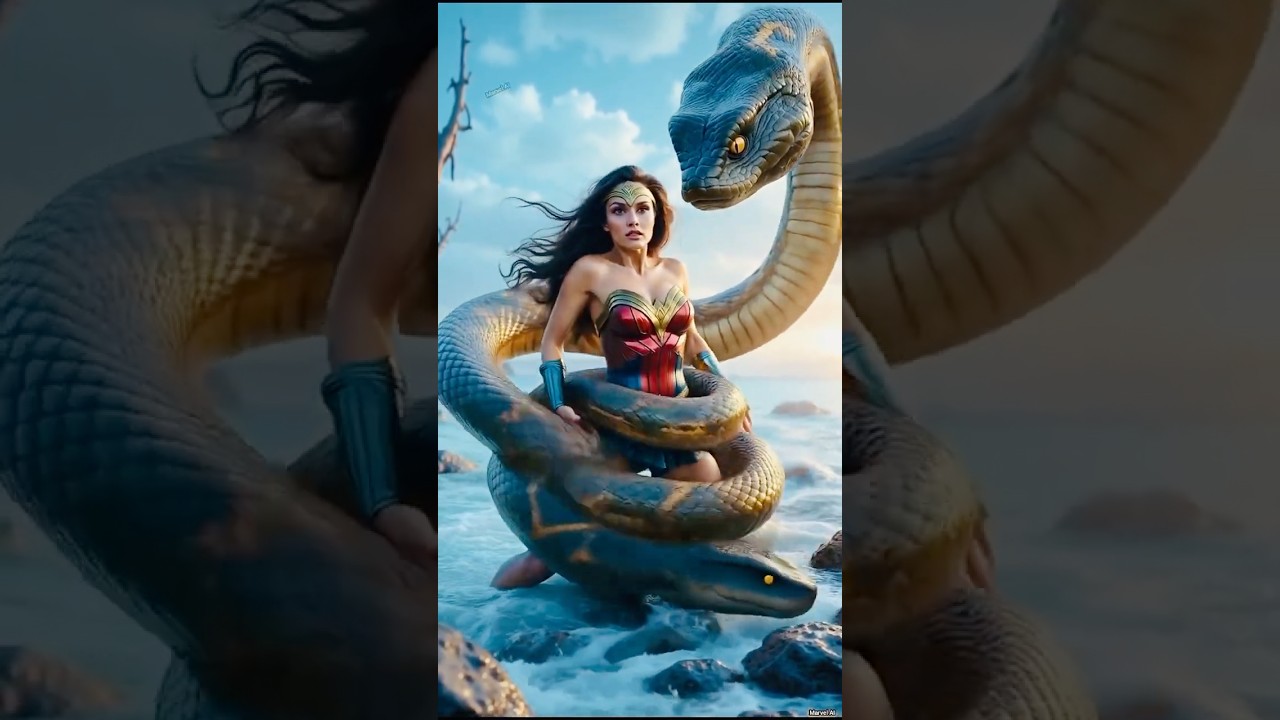 &ldquo;Wonder Woman TRAPPED by the GIANT HYDRA ATTACK!&rdquo; 🐍💥 Epic Battle&rdquo;#wonderwoman #shortsfeed