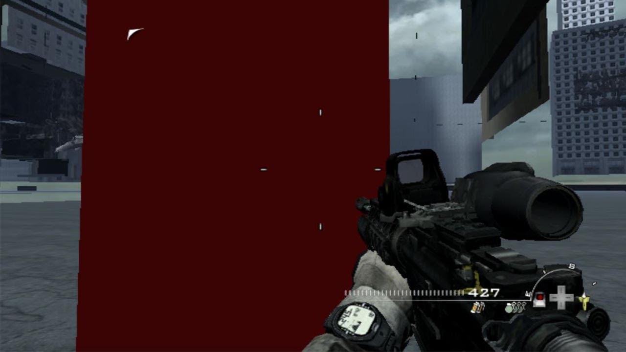Infinity Ward left this on the wii..