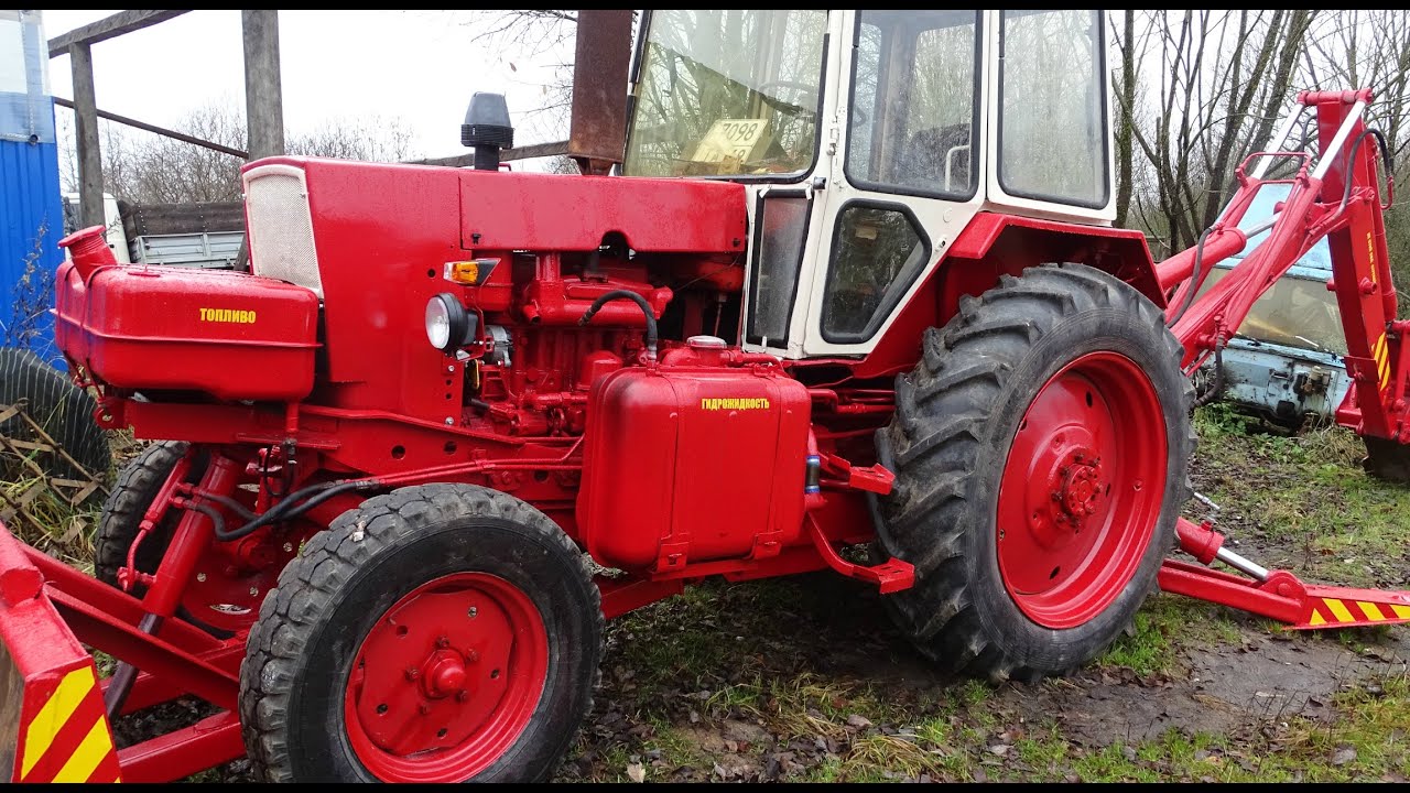 обзор советского экскаватора ЭО 2621 (ЮМЗ 6)\/review of the Soviet excavator EO 2621 (YUMZ 6)