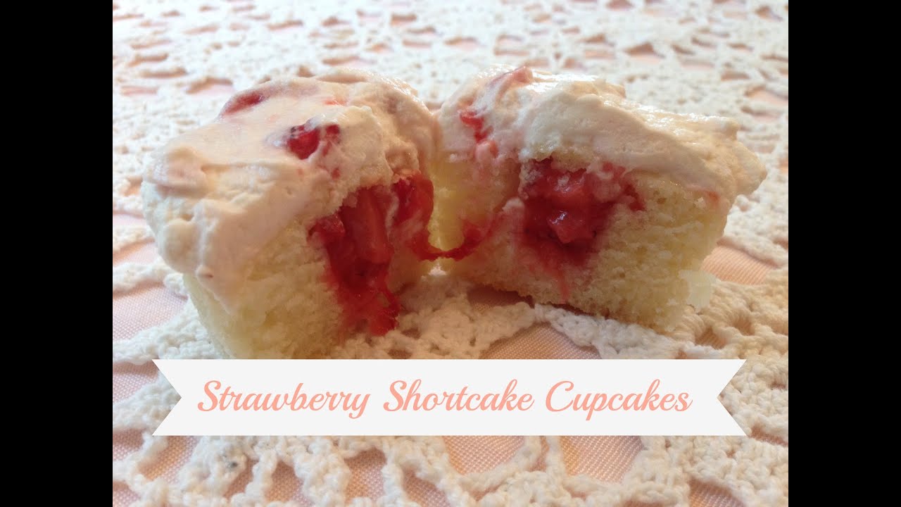 Strawberry Shortcake Cupcakes