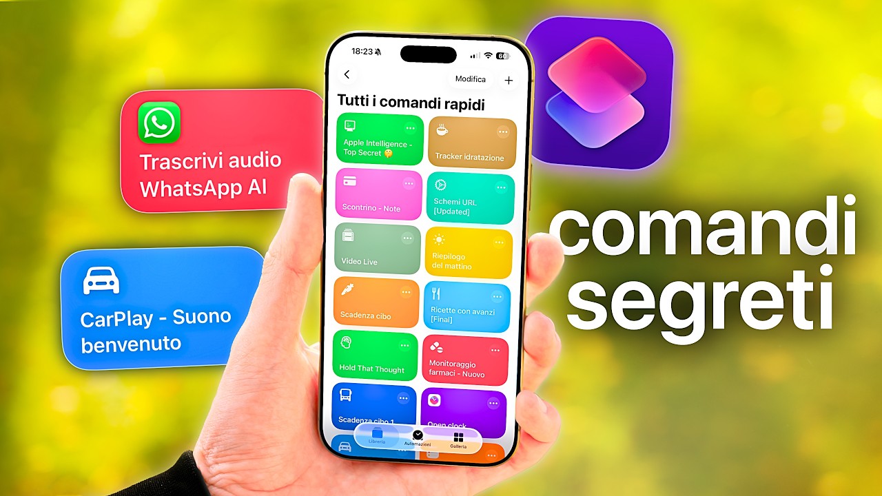 7 Comandi Rapidi iPhone che CAMBIANO (davvero) LA VITA! 🔥📱