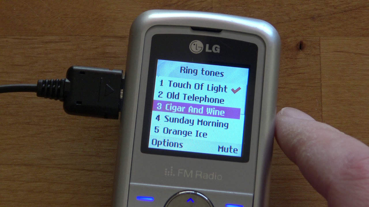 LG KP105 ringtones