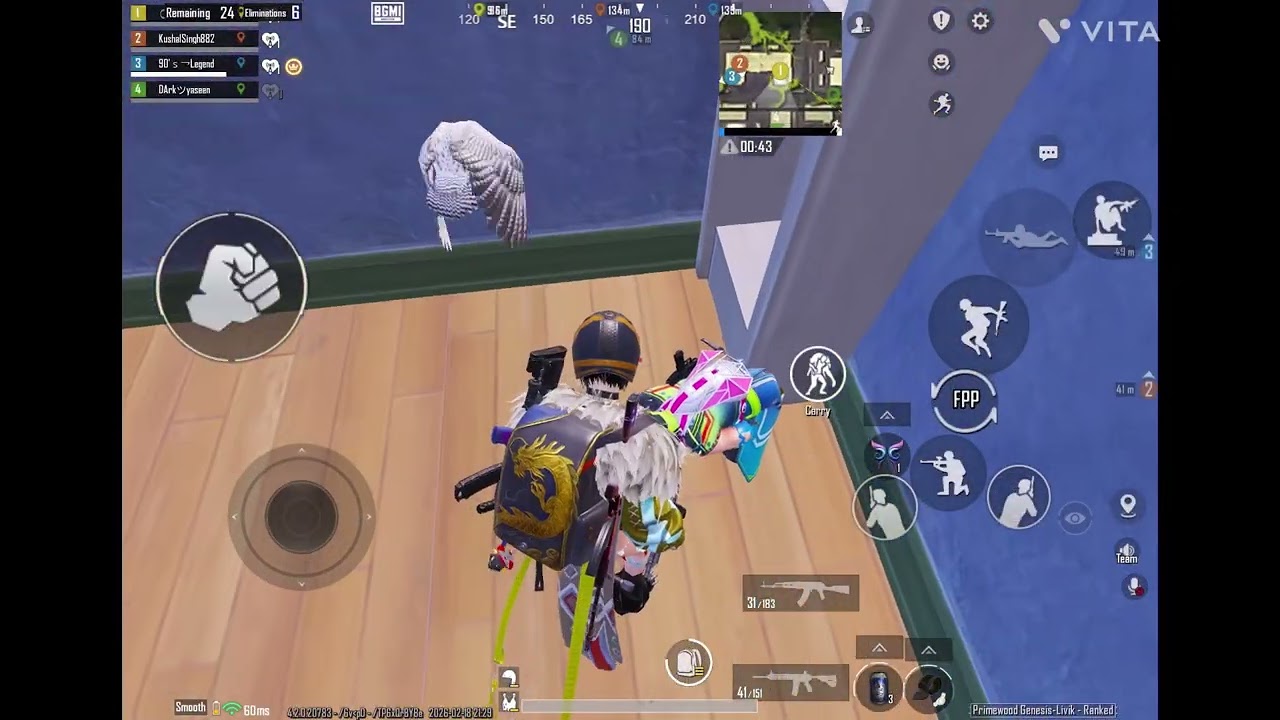 iPad 11th generation bgmi test 🔥 BGMI HANDCAM Gameplay / Best ❓❓