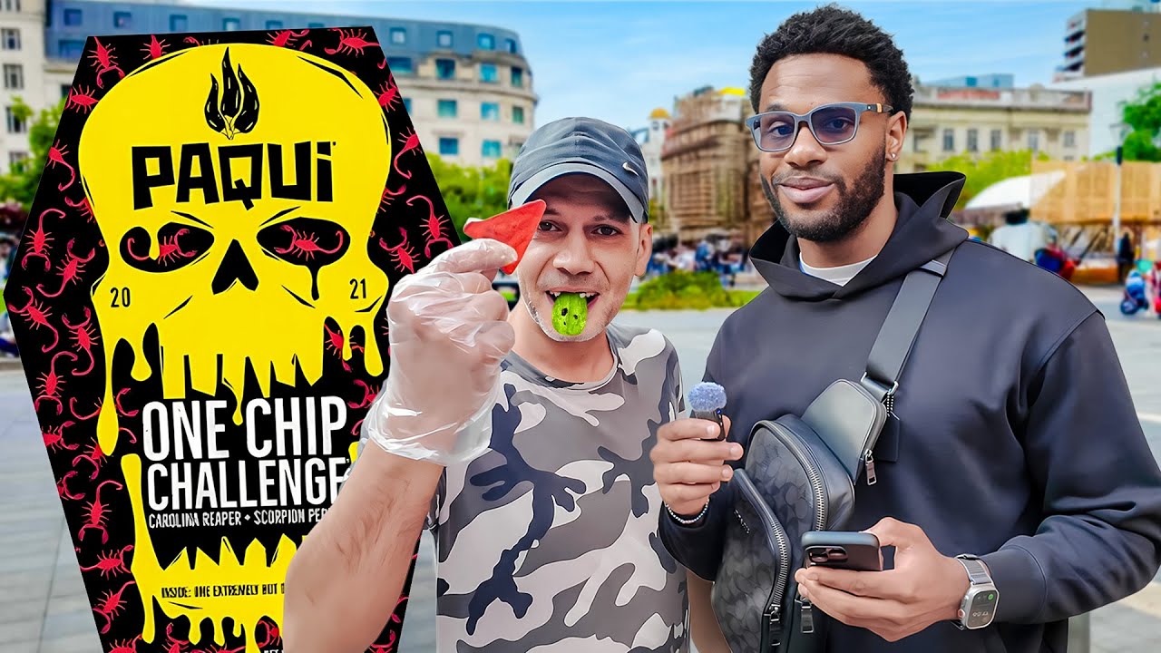 Paying Strangers £20 for the World's Hottest Chip! | UK