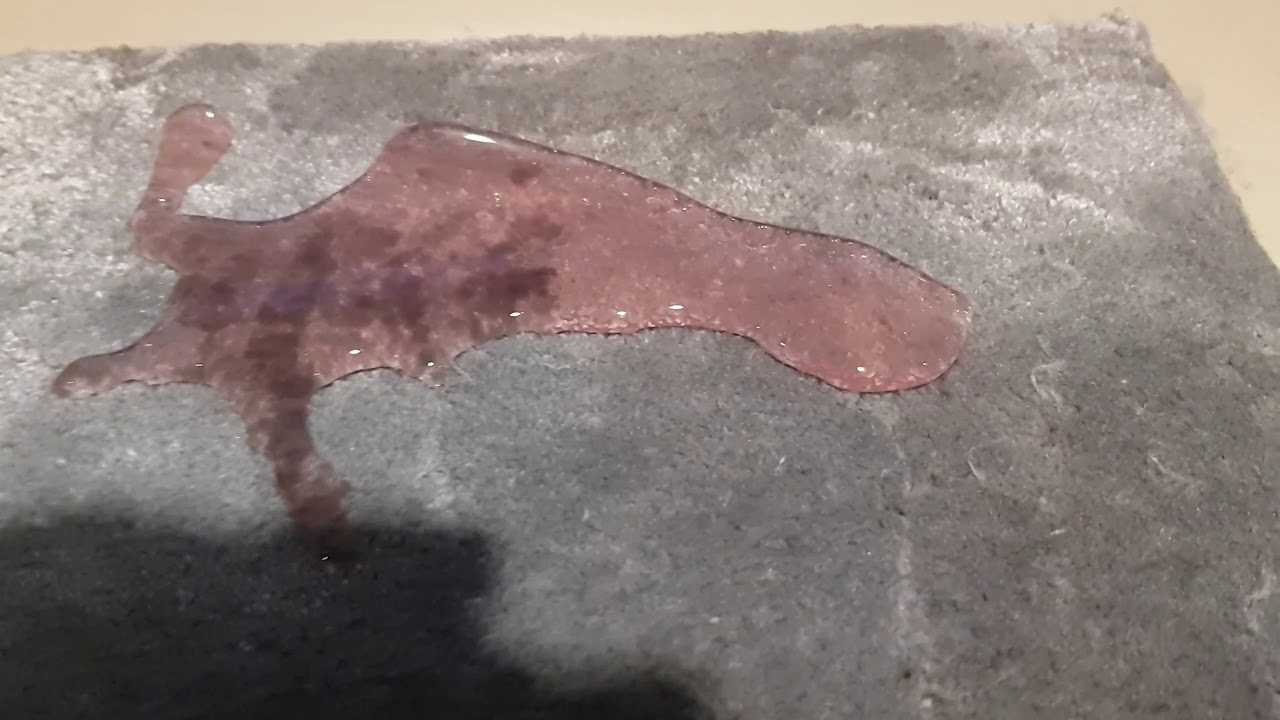 Tencel Fibre Protection Demo for carpets & rugs