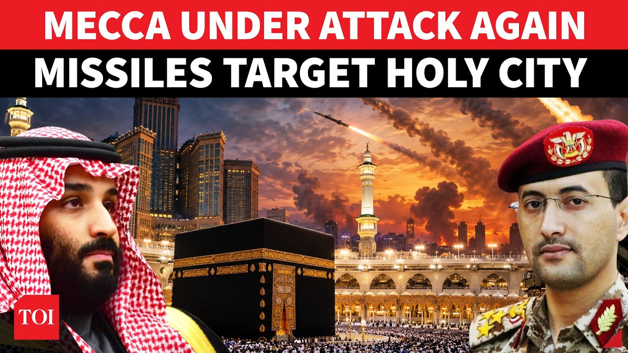 MECCA IN DANGER: Houthi Missiles EXPLODE Near Holy City, Saudi Arabia Issues HIGHEST ALERT | Watch