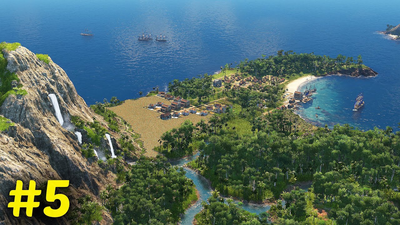 THE NEW WORLD - Let's Play ANNO 1800 - Ep.5 [All DLC]
