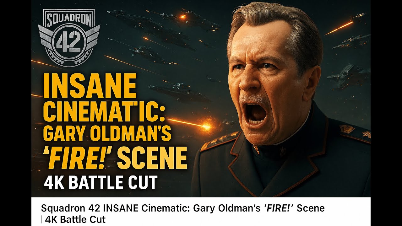 🎬 SQUADRON 42 &ndash; INSANE 🚀 FULL CINEMATIC epic SPACE BATTLE 🔥 Mind-Blowing 4K Cut 💥
