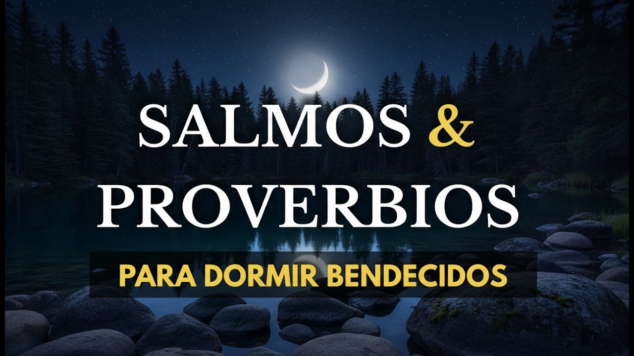 Salmos y Proverbios Para Dormir Bendecido | Duerme Con La Palabra de Dios | Biblia Hablada | Paz