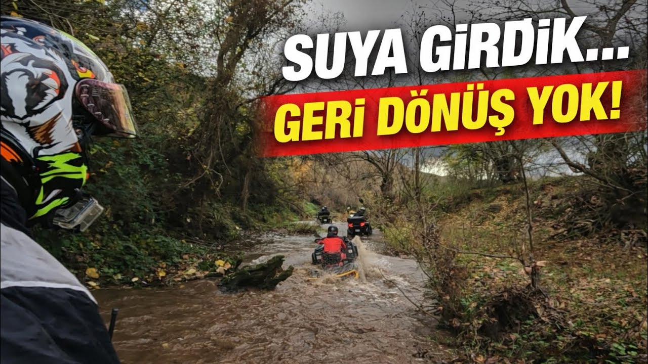 100 KM ÇAMUR & SU! ATV’lerle Hayatta Kalma Mücadelesi | Haktan Özkul ile – ATV Offroad Vlog #6