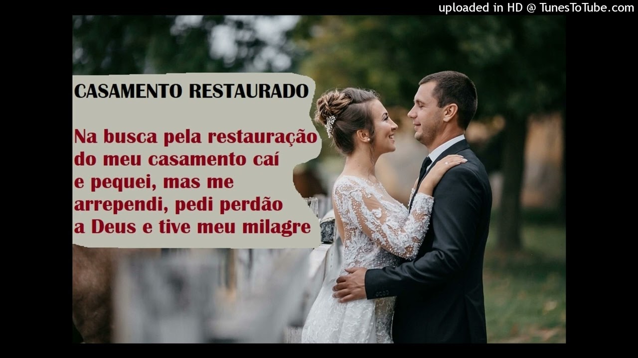 Buscando a restauração do meu casamento pequei, me arrependi, pedi perdão a Deus e tive meu milagre