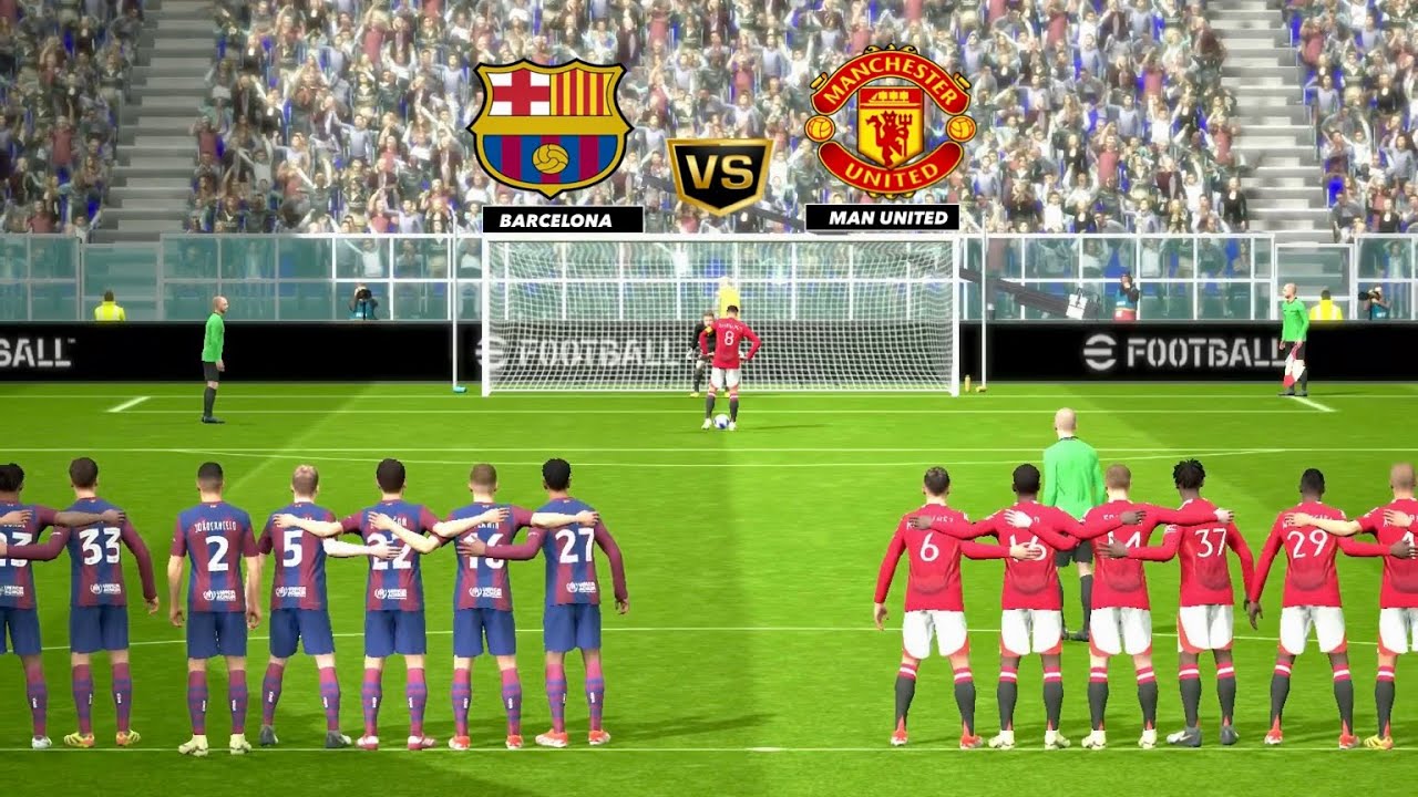 МАН Юнайтед против ФК БАРСЕЛОНА: ПЕНАЛЬТИ | МАН против ФКБ МАТЧ | ЛАМИНЕ против ФЕРНАНДЕСА