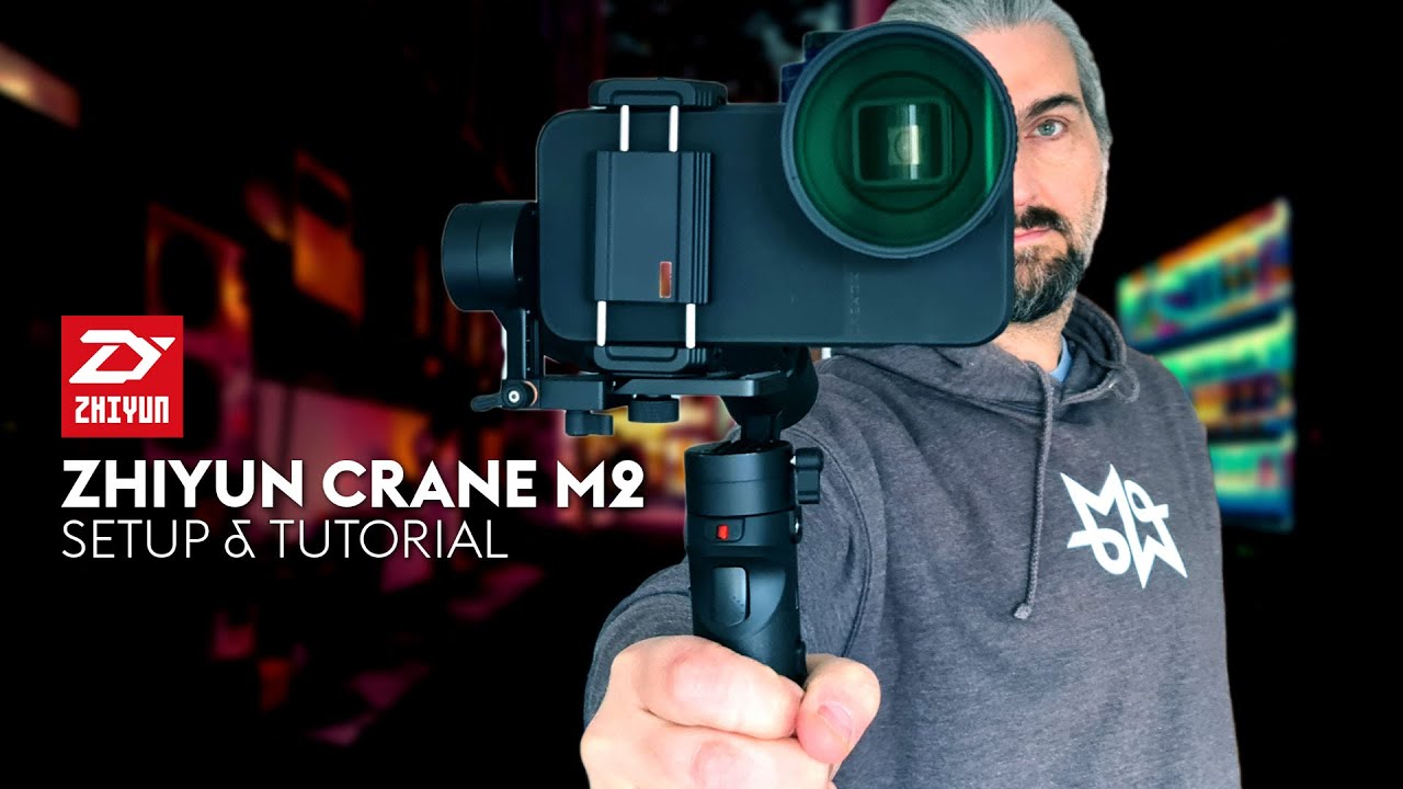 Zhiyun Smartphone Gimbal: Crane M2 - Tutorial . Balancing . Modes . ZY Play App