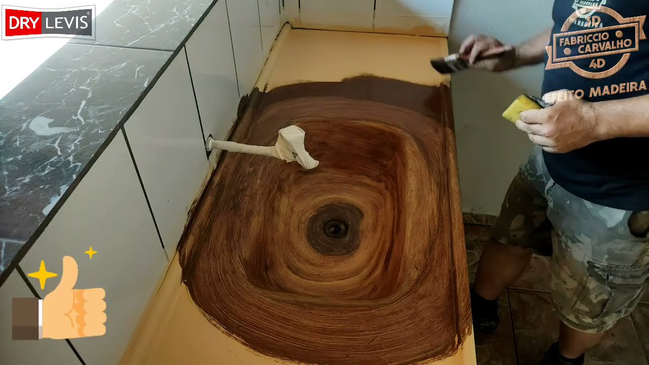 Olha o que eu fiz com a Pia de Granito - Cor Surpresa!
