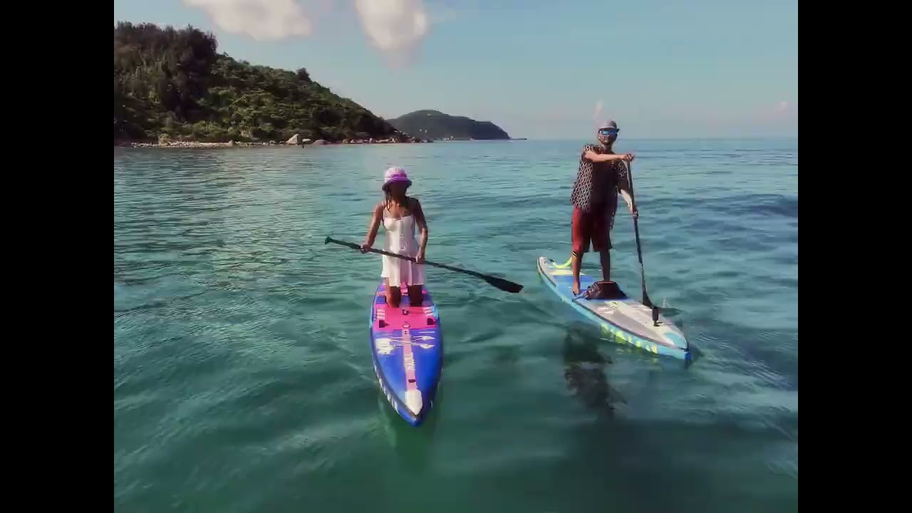 Just us and the water. #fyp #sup #supboard #supboarding #paddleboard #paddleboarding