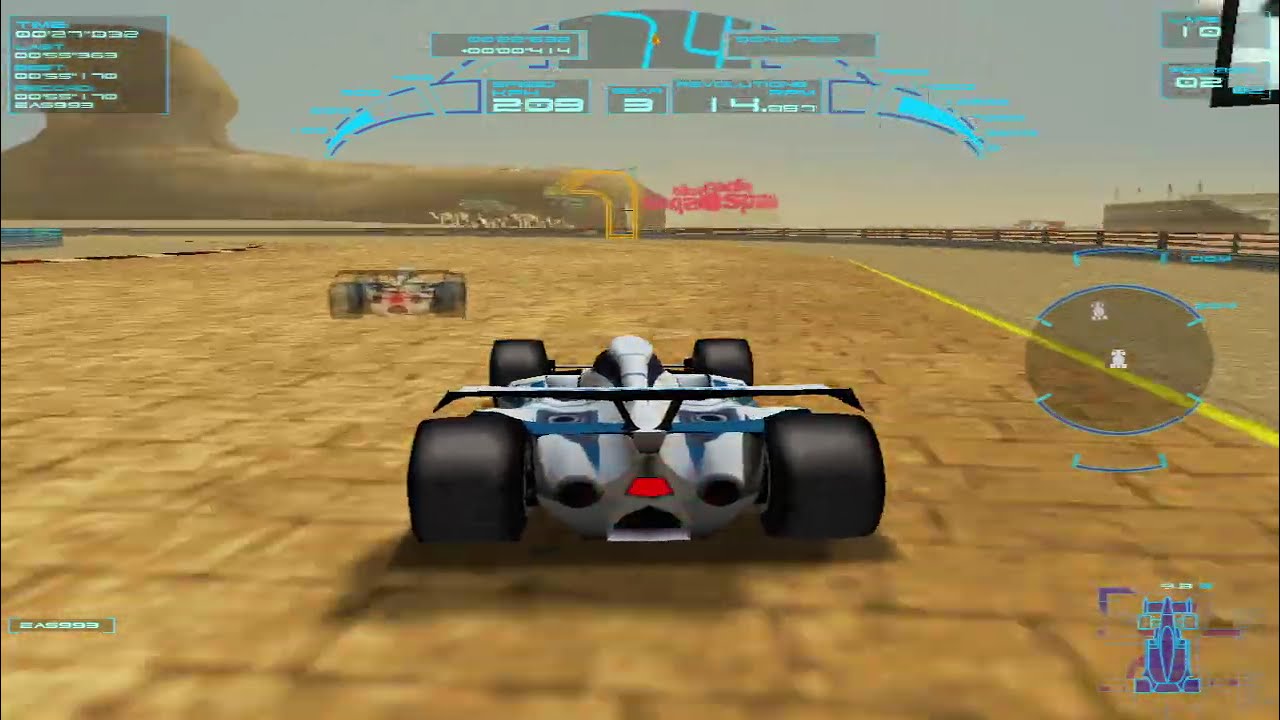 Speed Challenge Jacques Villeneuve Racing Vision | Egypt Time Trial 0:54.847 (World Record)