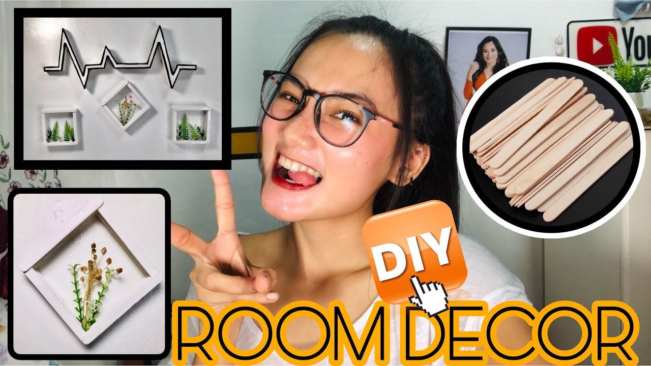 DIY ROOM DECOR - 11 PESOS LANG! 😍