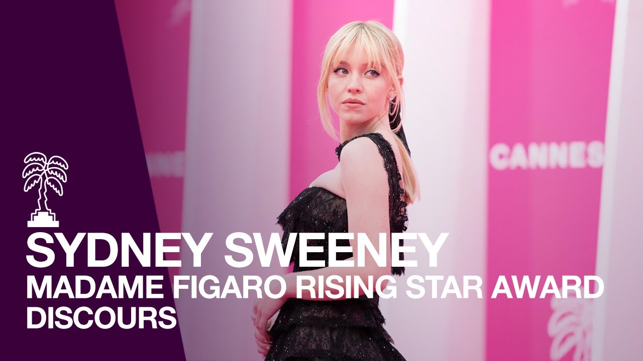 SYDNEY SWEENEY re&ccedil;oit le Madame Figaro Rising Star Award &agrave; CANNESERIES