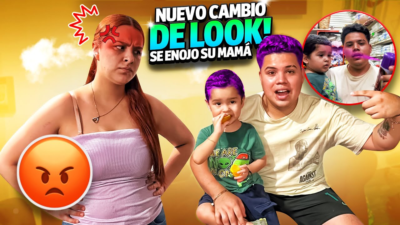 💈LE HAGO UN CAMBIO DE LOOK A NUESTRO HIJO GARY KARIM 😱 *no me lo perdonara mi esposa*