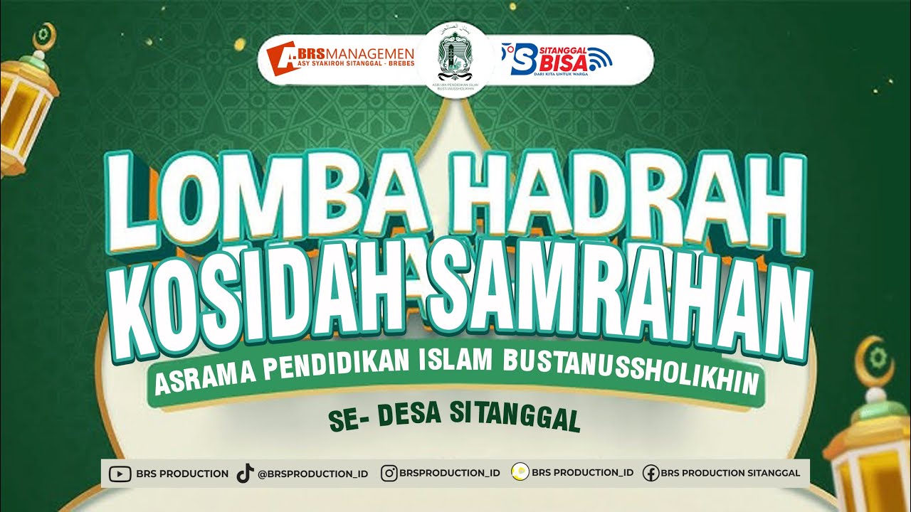 HAFLAH ATTASYAKUR WAL IKHTITAM TPQ BUSTANUSSHOLIKHIN SITANGGAL LARANGAN BREBES KE 48