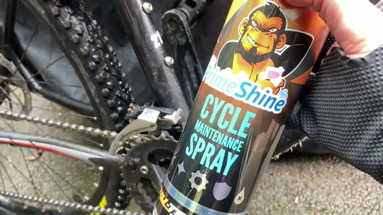 Cleaning the Specialized mountain bike