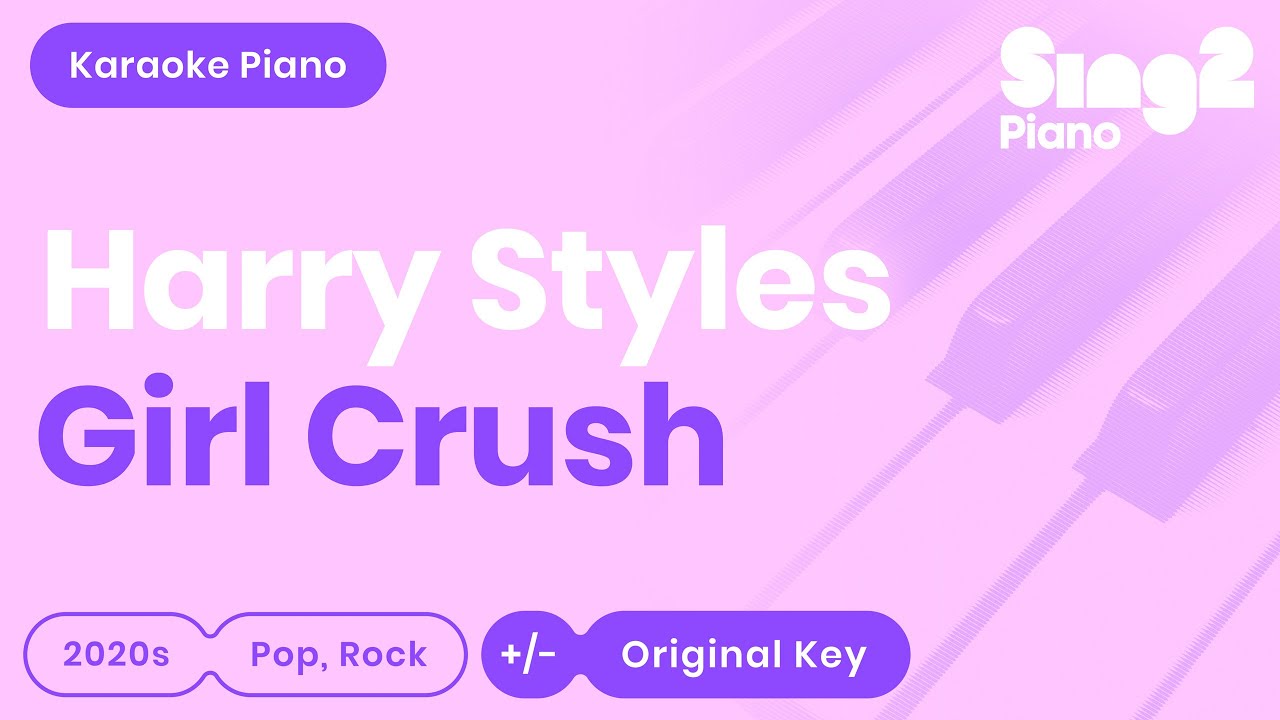 Girl Crush Karaoke | Little Big Town (Piano Karaoke)