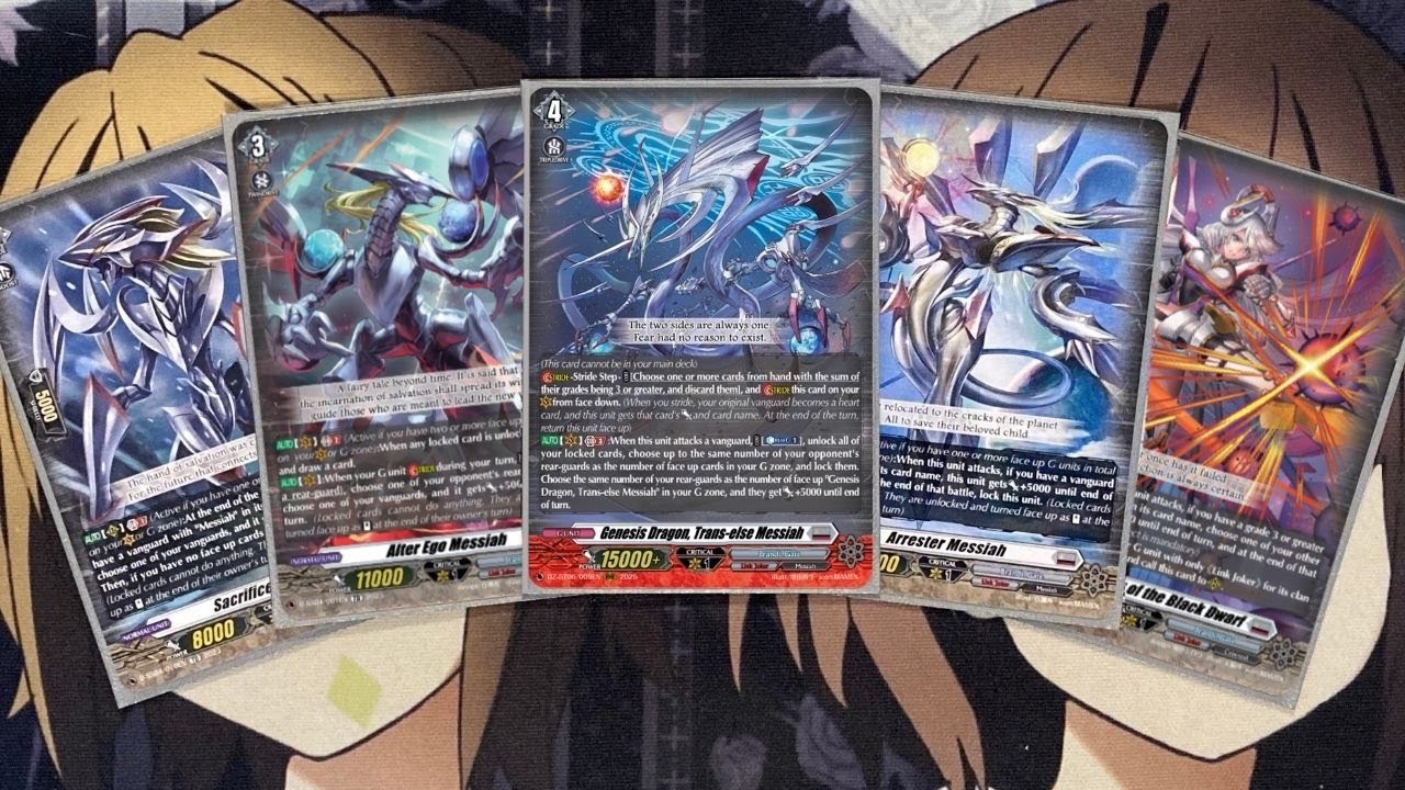 My Messiah Cardfight Vanguard Deck Profile for Post Generation Dragenesis