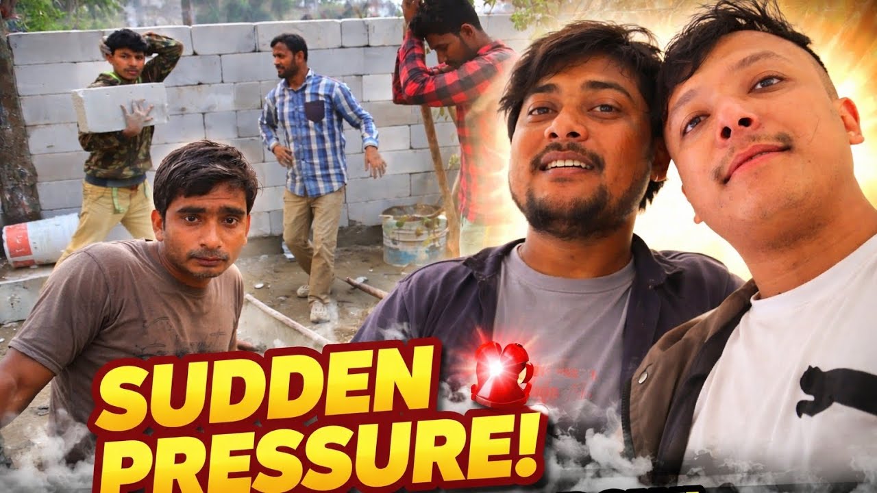 Transit Camp Under Construction | Site Update, New Materials,  Fun & Sudden Pressure! 😃🫡😏😒