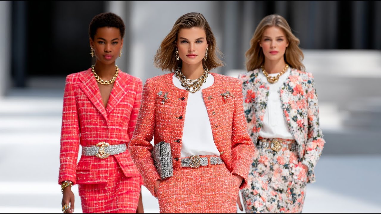CHANEL 2026/27 | Coral Peach & Soft Beige – Radiant Seasonal Style Ideas