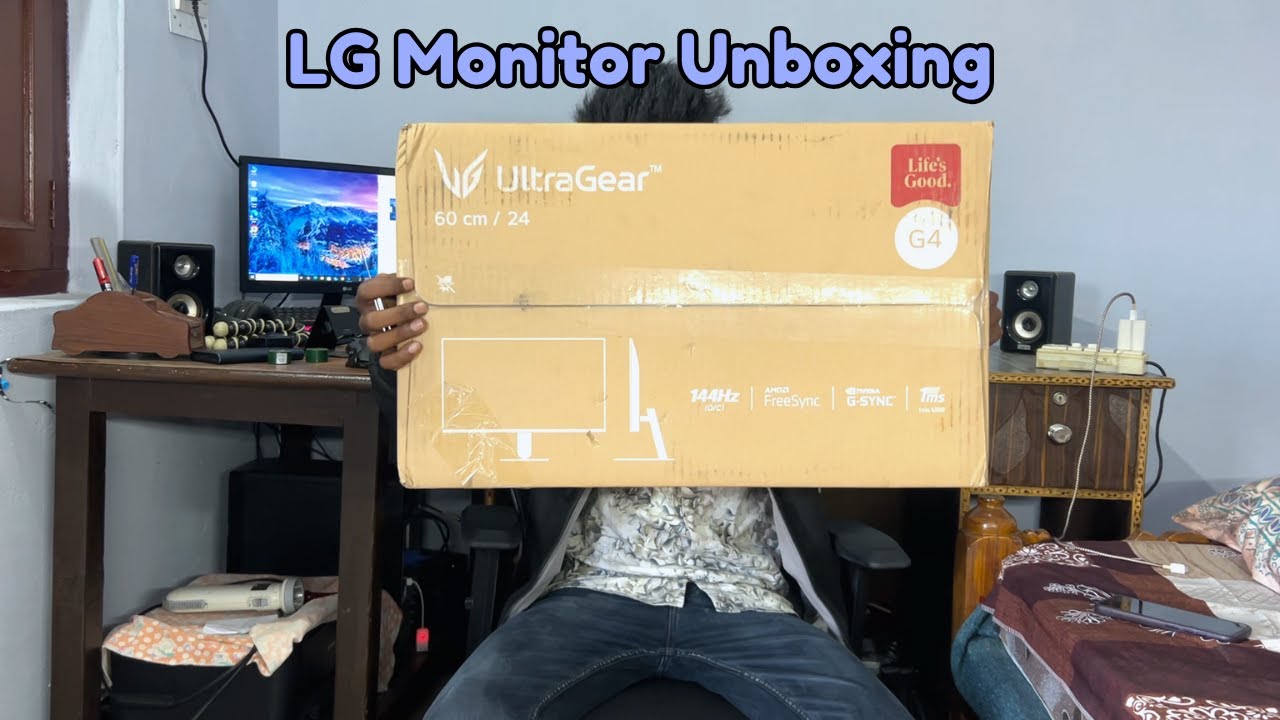 LG Ultragear 24 Inch Monitor Unboxing