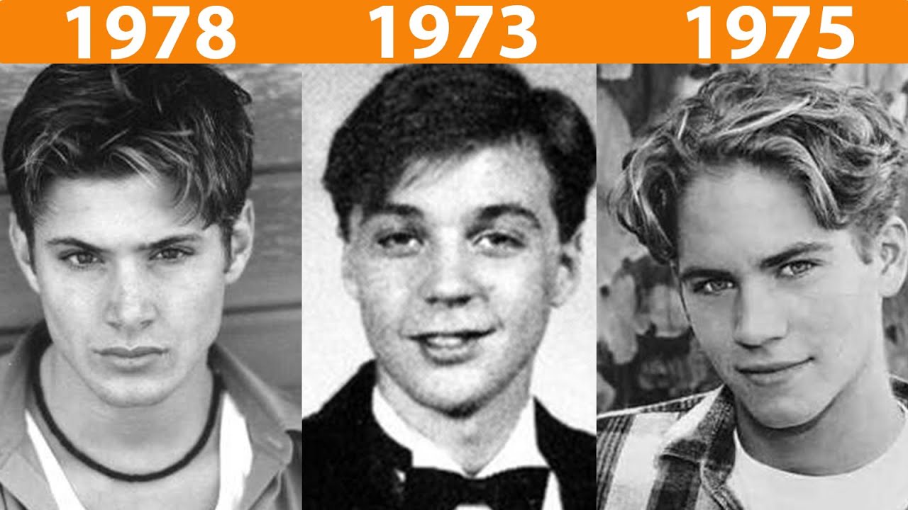 MOST HANDSOME ACTORS in Their Youth - Born in 70s - Can you Recognize Them?