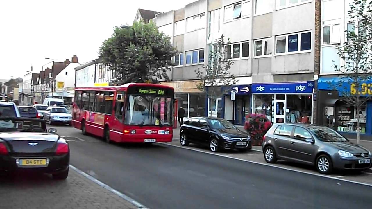 Dennis Dart SLF/Marshall Capital on Route B14 at Orpington War Memorial