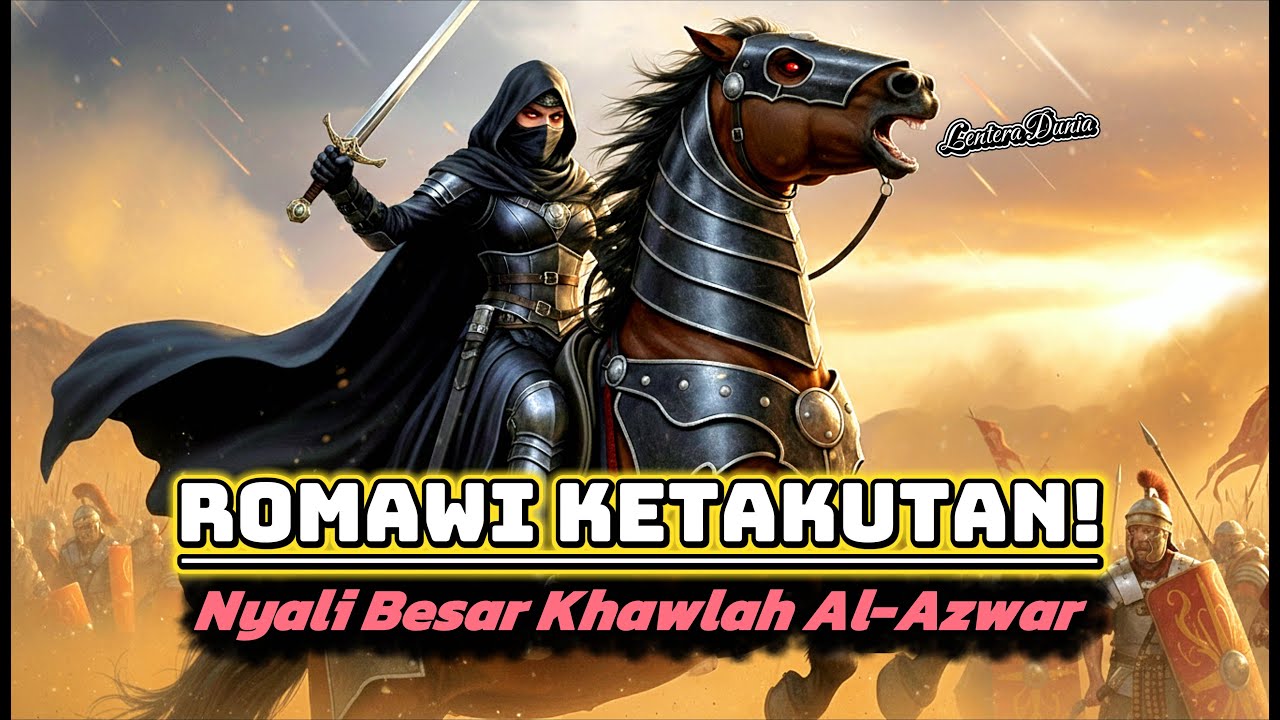 SATU WANITA MELAWAN SATU PASUKAN! | AMUKAN KHAWLAH BINTI AL-AZWAR YANG MEMBUAT ROMAWI GEMETAR