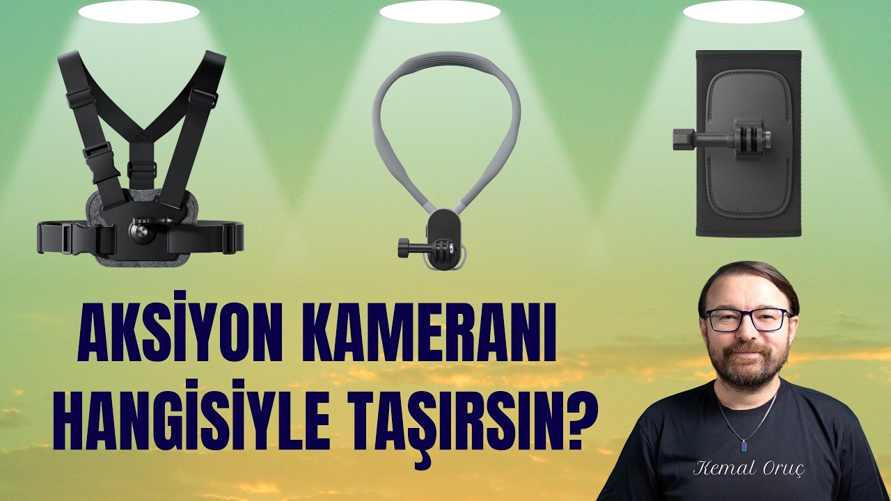 Aksiyon Kameranı Hangisiyle Taşırsın? ⎮ İzlemeden Alma! #aksiyonkamerası #actioncamera #actioncam