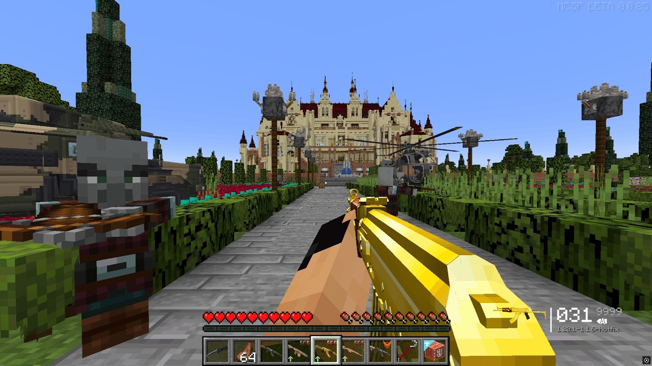 Rescuing Villagers From a Secret Prison After Destroying a Pillager Mansion!