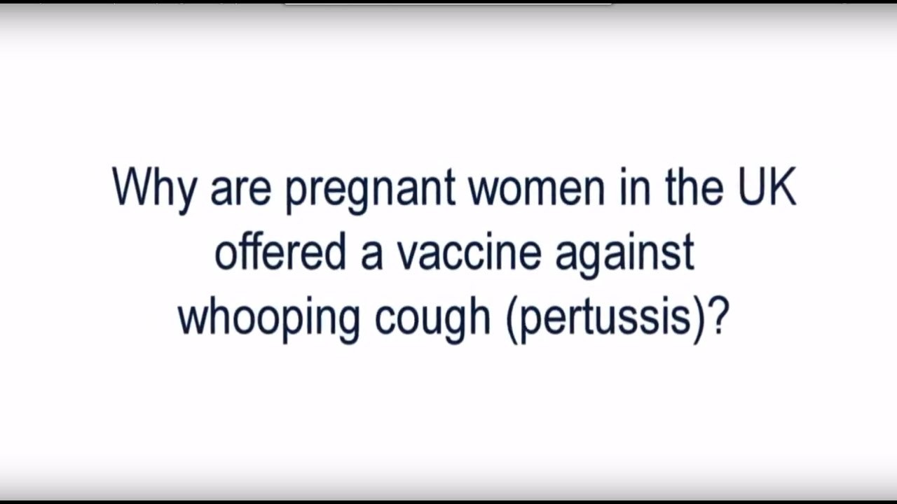 The pertussis (whooping cough) vaccine in pregnancy