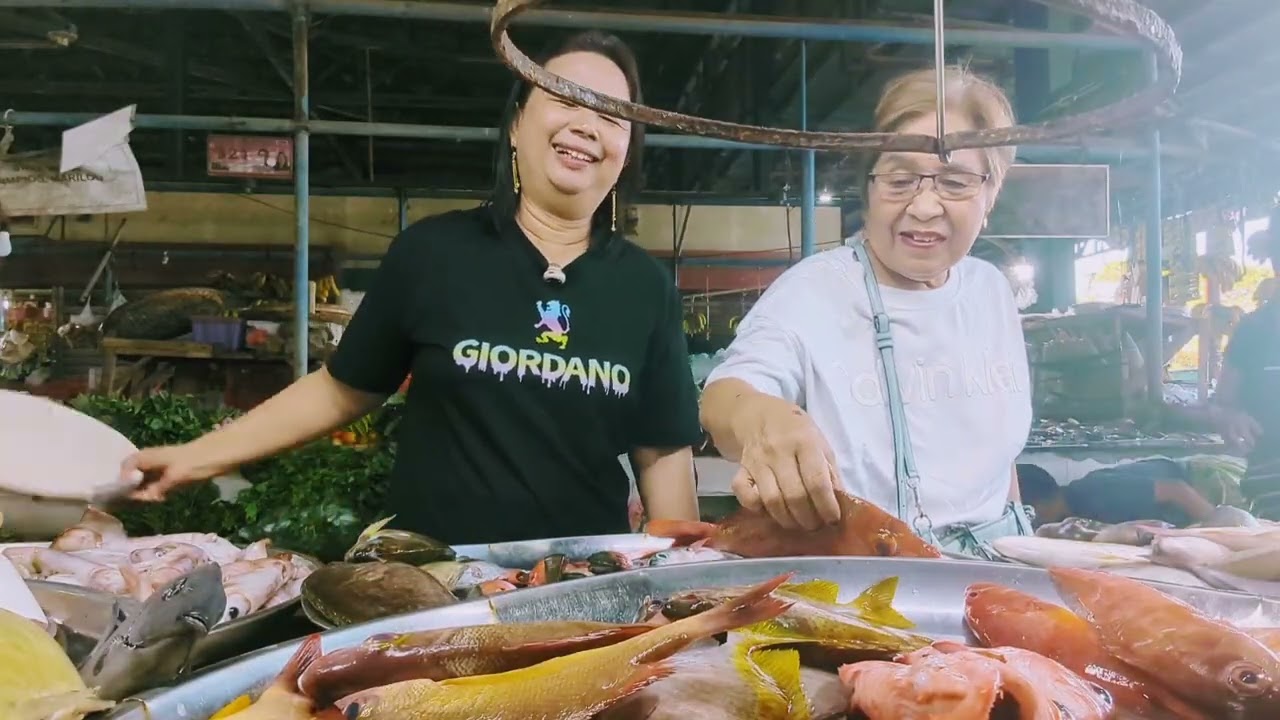 Mga sariwang isda matatagpuan lang sa Babie Fish Section New Public Market Iba Zambales 