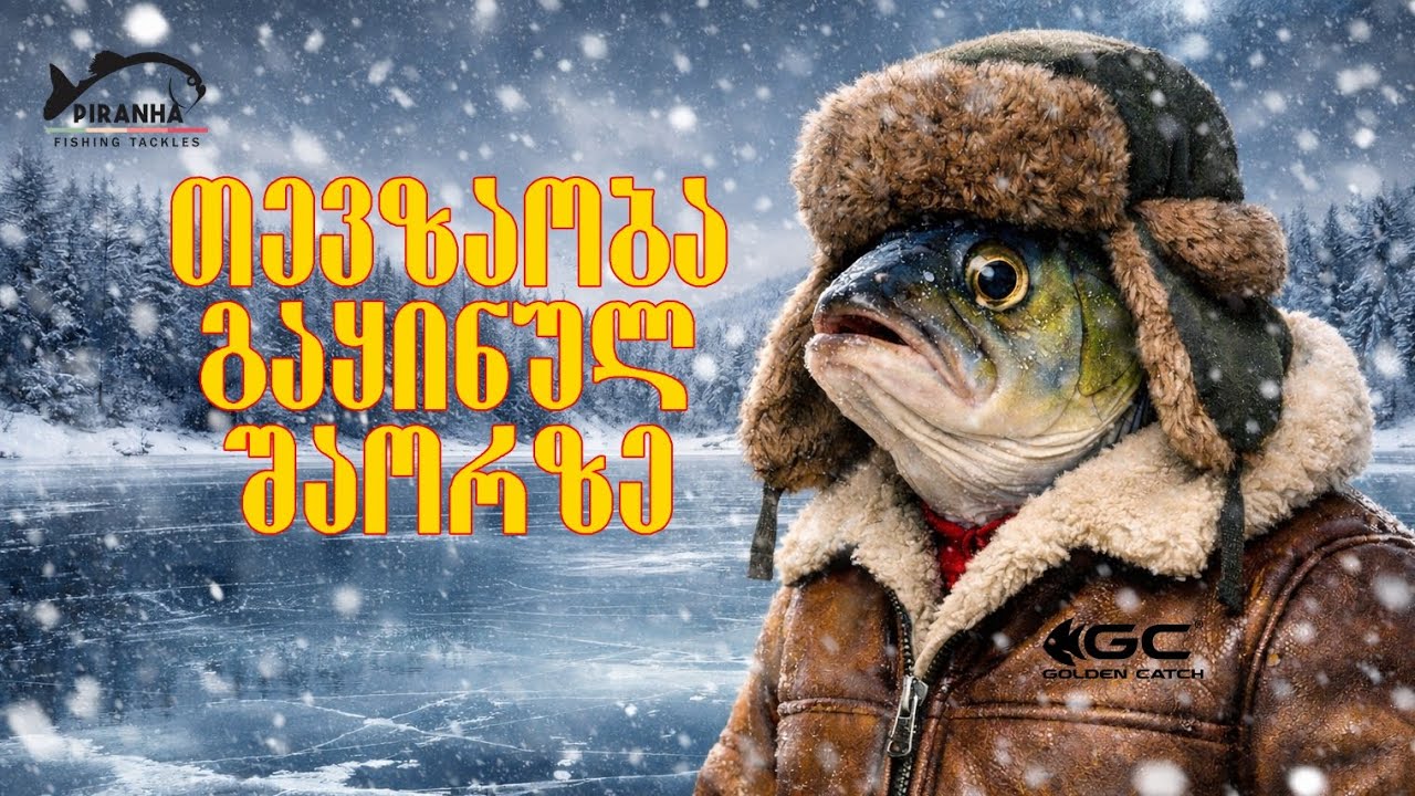 ყინულიდან თევზაობა - შაორის წყალსაცავი 2026