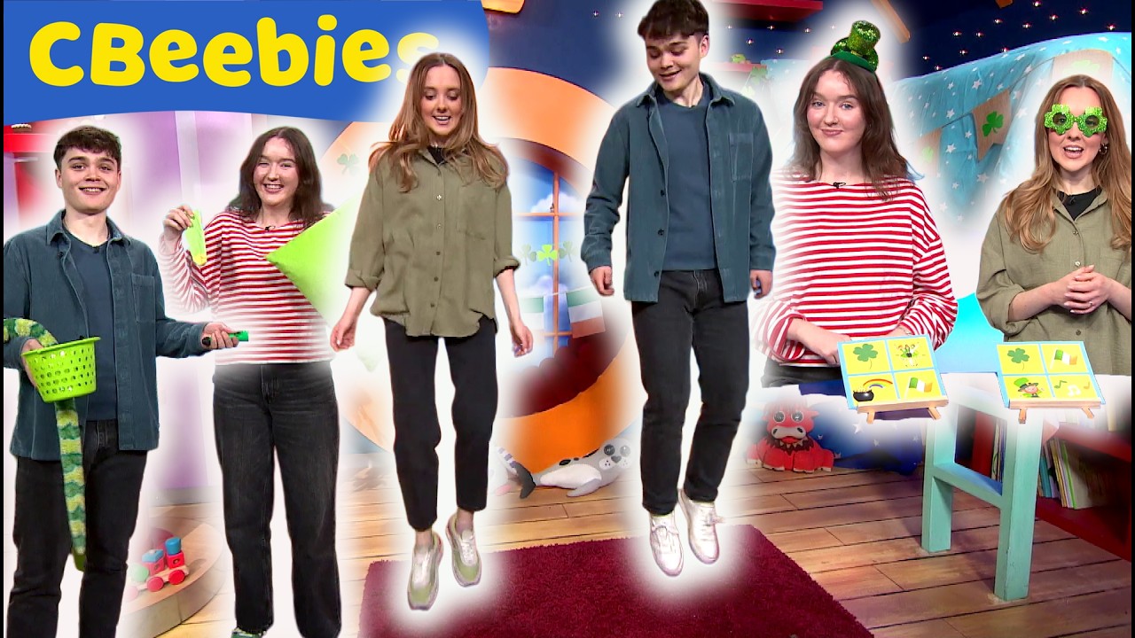 Latha Fhèill Pàdraig ☘️🪉 | CBeebies ALBA | BBC ALBA