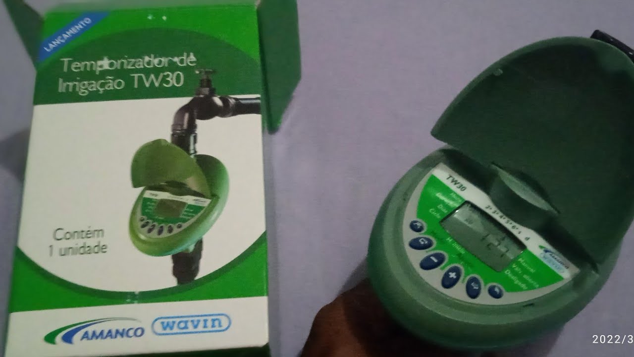 Temporizador de irrigação programavel TW-30 Amanco