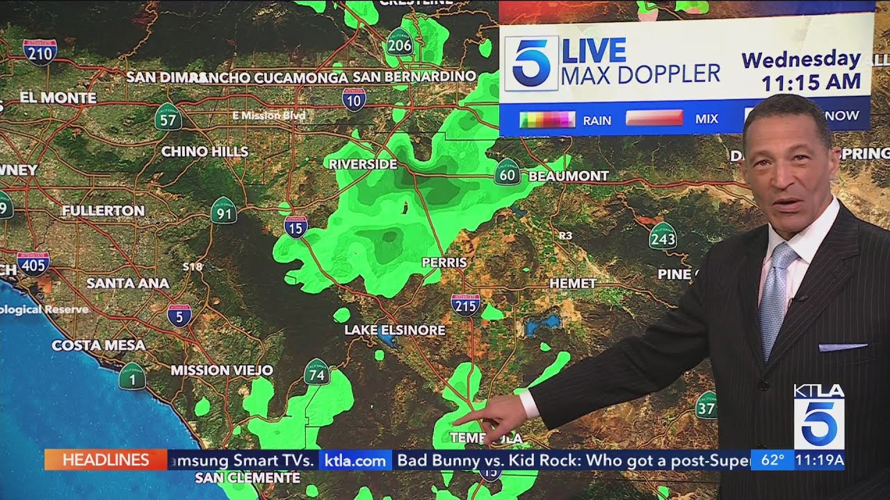 One storm moves out, another on the way