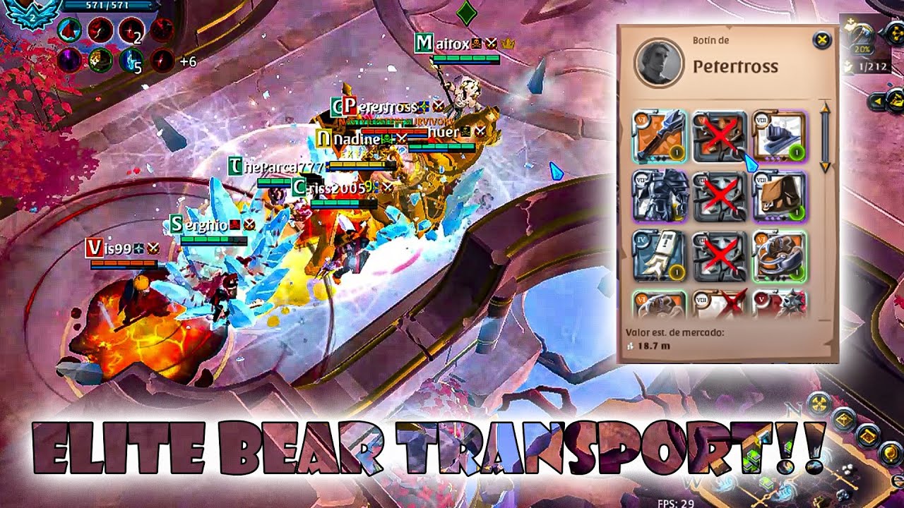 Black Zone Gank #2 | Elite Bear Transport | Albion Online
