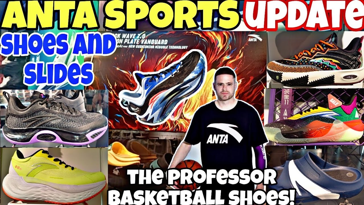 ANTA SPORTS LEGIT BRANDNEW | SHOES AND SLIDES UPDATE | shockwave 7 ft.  the professor