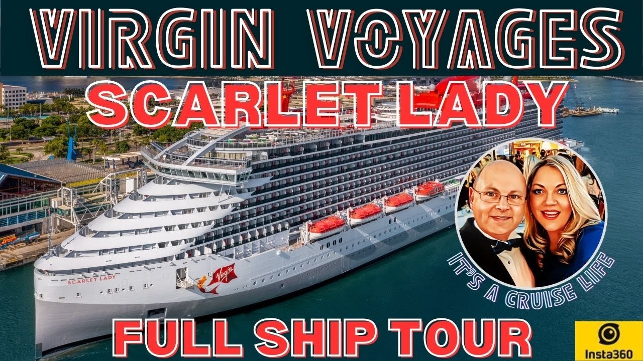 Inside Virgin Voyages Scarlet Lady - The Most FUTURISTIC Cruise Ship Ever?