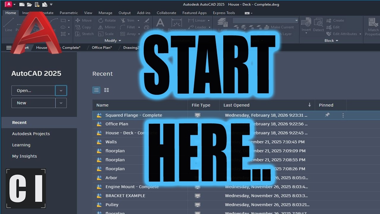 AutoCAD: объяснение за 15 минут