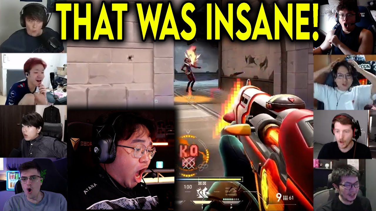 Valorant Streamers Reacts To RRQ Monyet Insane 4k Against GENG In VCT