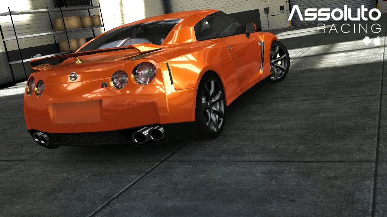 Assoluto racing (Android) Nissan GT-R R35 at waldorf
