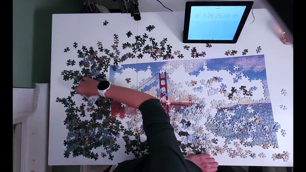 Puzzle commentary Ravensburger Golden Gate Bridge, 1000 pieces