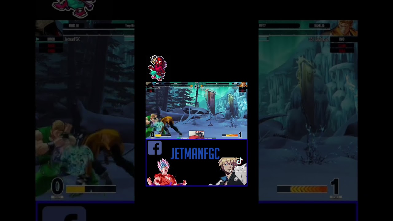 Kukri the underrated comeback monster #kof #kofxv #kukri #fgc #twitch #streamers #freshcutcreators